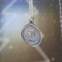 シルバー12星座（いて座）コインネックレス