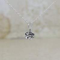 ckc-179　シルバーroseネックレス