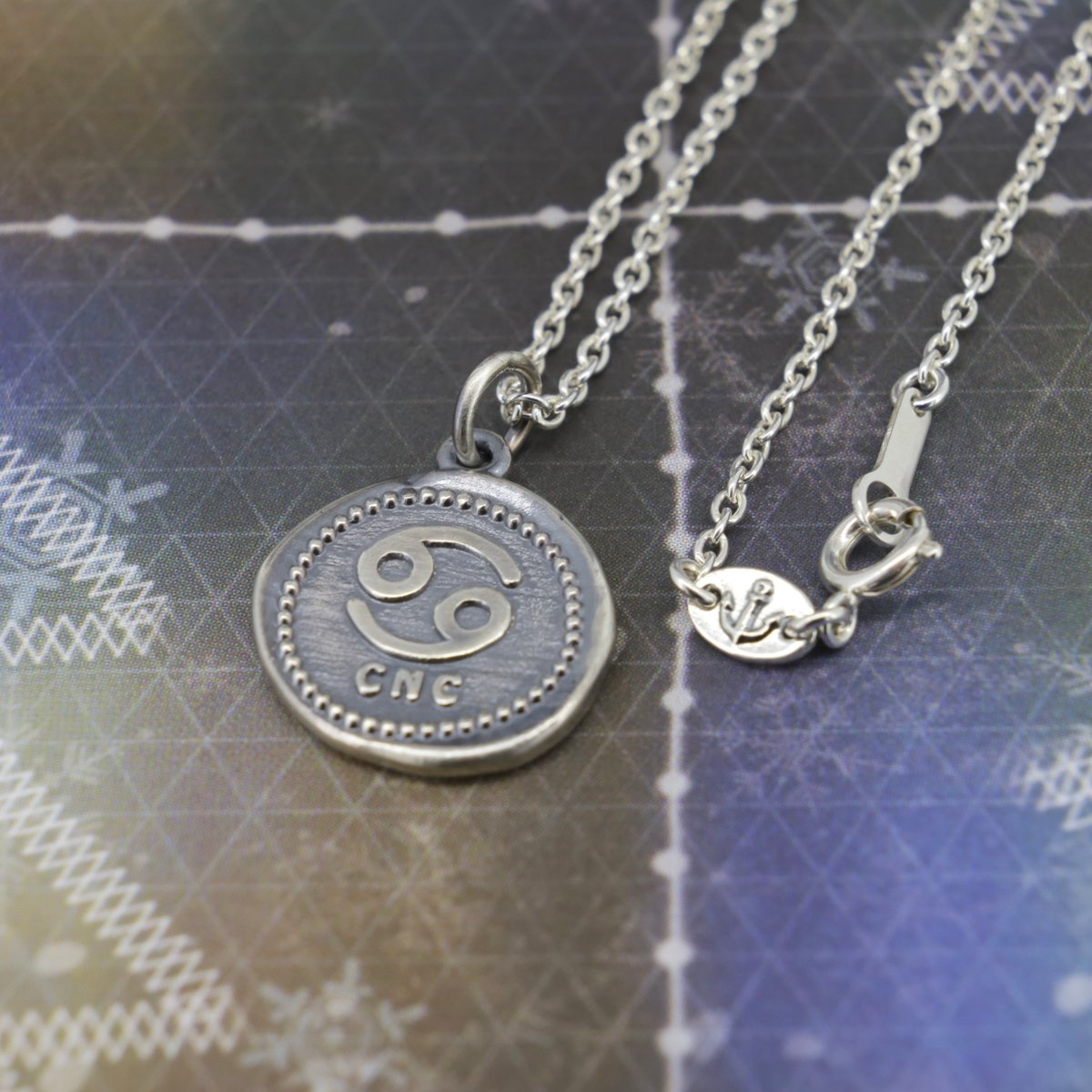 シルバー12星座（かに座）コインネックレス | Caravella