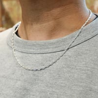シルバーマリンチェーンネックレス 033