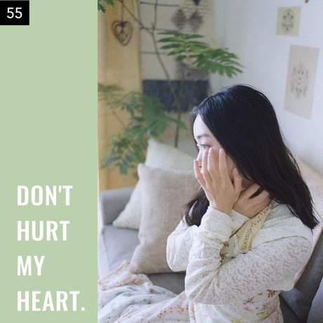【051-075】I'm a Lover, not a Fighter.「Don't hurt my heart.」100部限定写真集