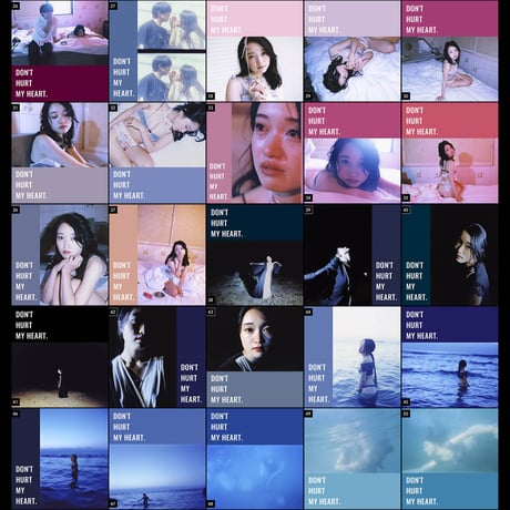 【026-050】I'm a Lover, not a Fighter.「Don't hurt my heart.」100部限定写真集