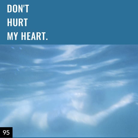 【076-100】I'm a Lover, not a Fighter.「Don't hurt my heart.」100部限定写真集