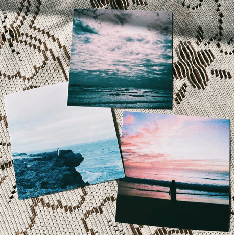 【直筆サイン入り】飯田エリカ写真展『あたらしい命』ZINE【海のミニプリントつき】