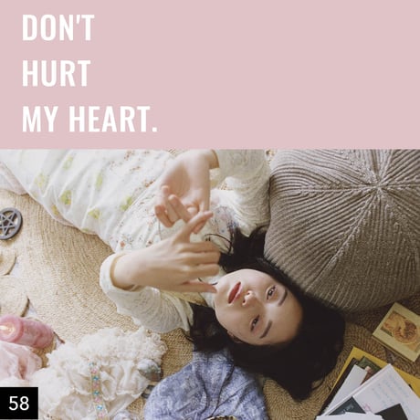 【051-075】I'm a Lover, not a Fighter.「Don't hurt my heart.」100部限定写真集