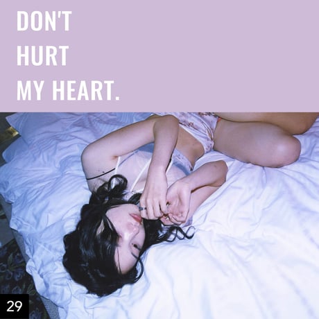 【026-050】I'm a Lover, not a Fighter.「Don't hurt my heart.」100部限定写真集