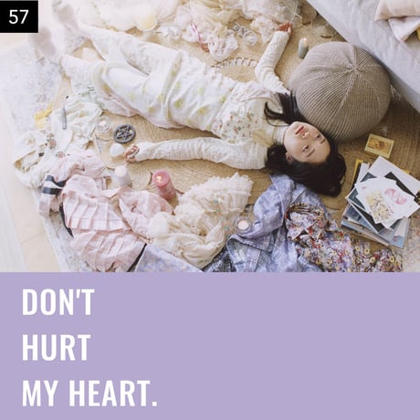 【051-075】I'm a Lover, not a Fighter.「Don't hurt my heart.」100部限定写真集