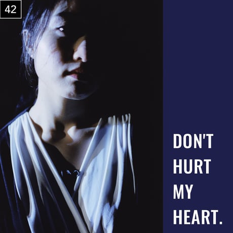 【026-050】I'm a Lover, not a Fighter.「Don't hurt my heart.」100部限定写真集
