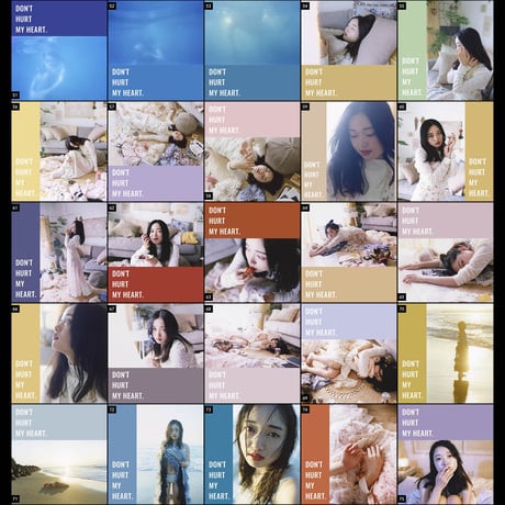 【051-075】I'm a Lover, not a Fighter.「Don't hurt my heart.」100部限定写真集