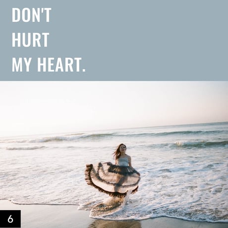 【001-025】I'm a Lover, not a Fighter.「Don't hurt my heart.」100部限定写真集