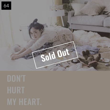 【051-075】I'm a Lover, not a Fighter.「Don't hurt my heart.」100部限定写真集