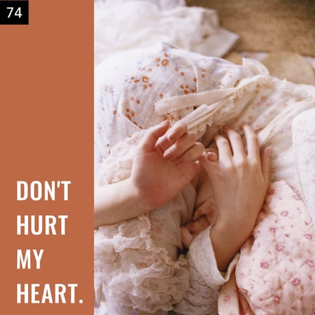 【051-075】I'm a Lover, not a Fighter.「Don't hurt my heart.」100部限定写真集