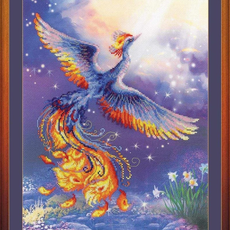 Riolis クロスステッチキット　幸せの鳥 Riolis クロスステッチキット幸せの鳥