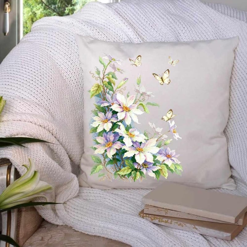 マジックニードル Magic Needle社 クロスステッチキット クレマチス