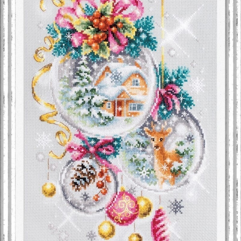 クロスステッチ 作品 マジックニードル Magic Needle 社 クロスステッチキット クリスマス