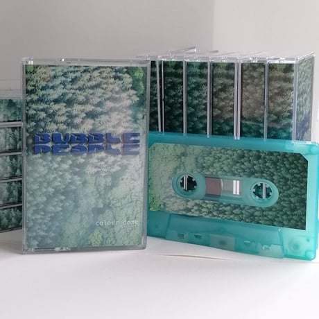 BUBBLE PEOPLE - colour dome - cassette tape