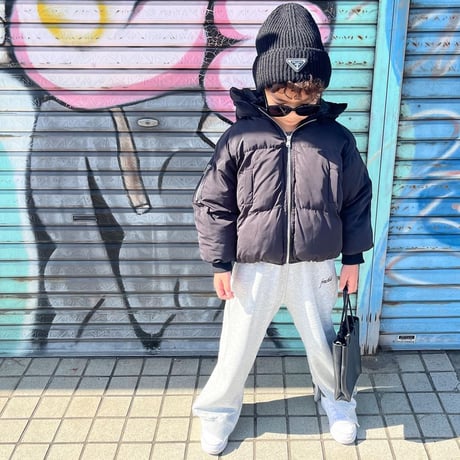 スリットスウェットパンツ