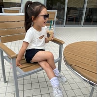 カットアウトフロントtee