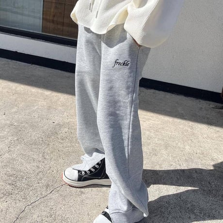 スリットスウェットパンツ