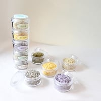 【彩り役草SALT】　限定バージョン　国産(飛騨産)ソルト　5種セット｜自然の彩りと香りを楽しむ、無添加ハーブ塩セット