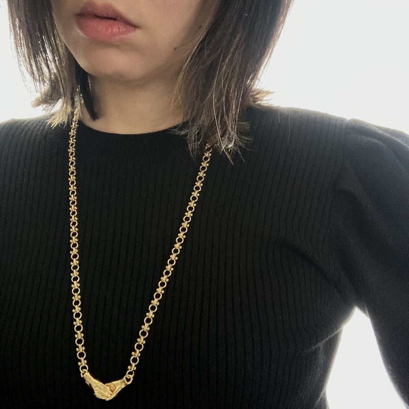 オリジナルネックレス（シェイクハンド） | Hands Tell You｜愛