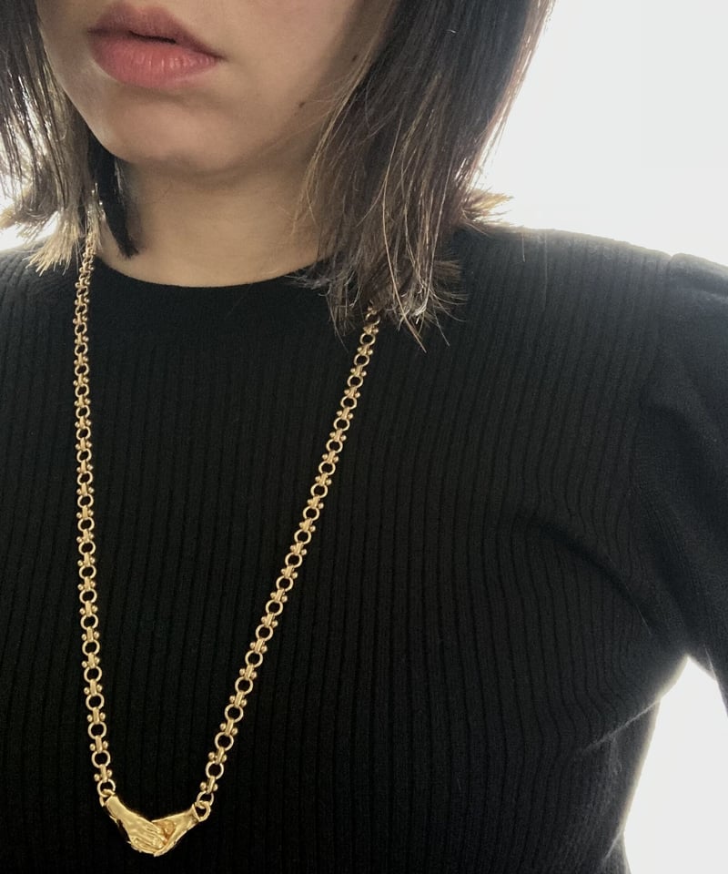 オリジナルネックレス（シェイクハンド） | Hands Tell You｜心