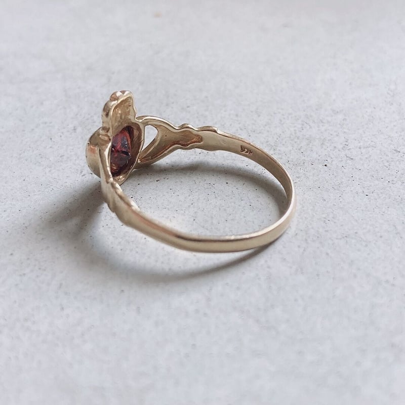GLADDAGH RING 9号　グラダリング　♡　赤 GLADDAGH RING 9号 グラダリング ♡ 赤