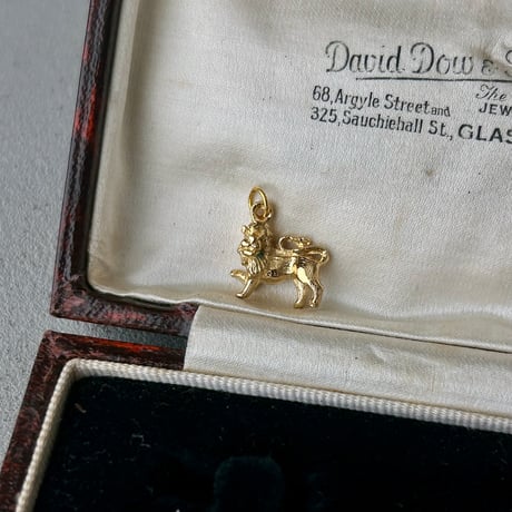 ヴィンテージ 星座チャーム｜獅子座｜誇り高く、光を放つ存在に