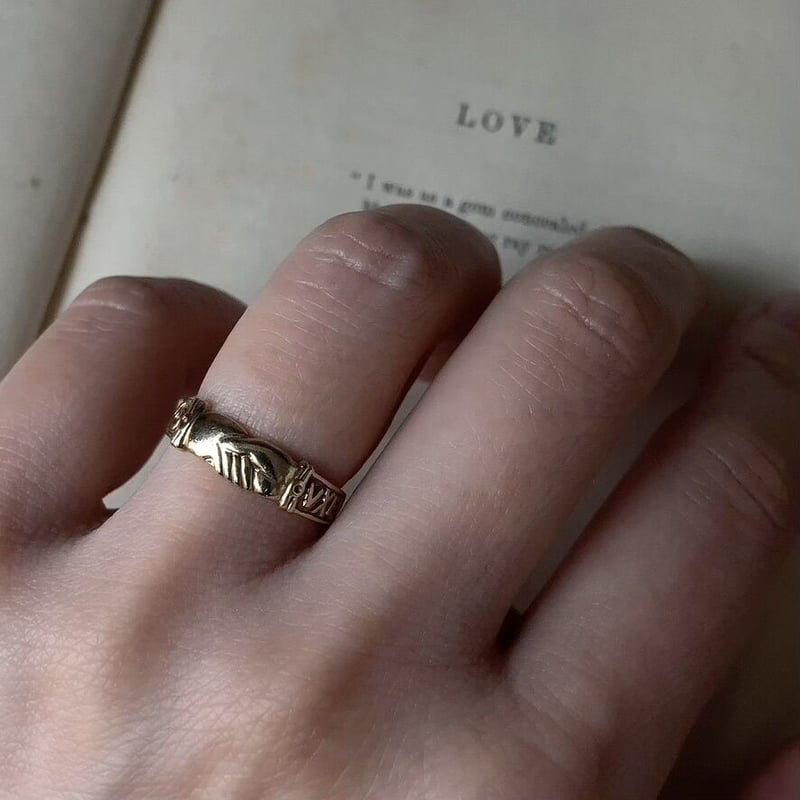 【コメントにてお値下交渉◎】ゴールドリング フェデリング（ゴールド） | Hands Tell You｜心くすぐる