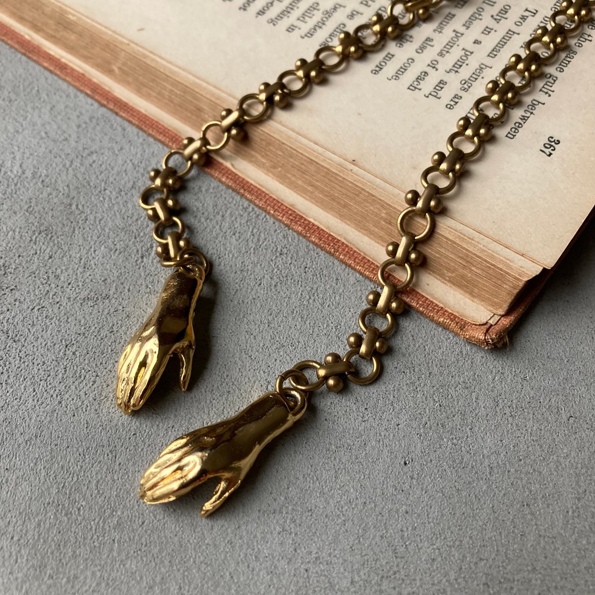 オリジナルネックレス（シェイクハンド VG-2） | Hands Tell You｜心