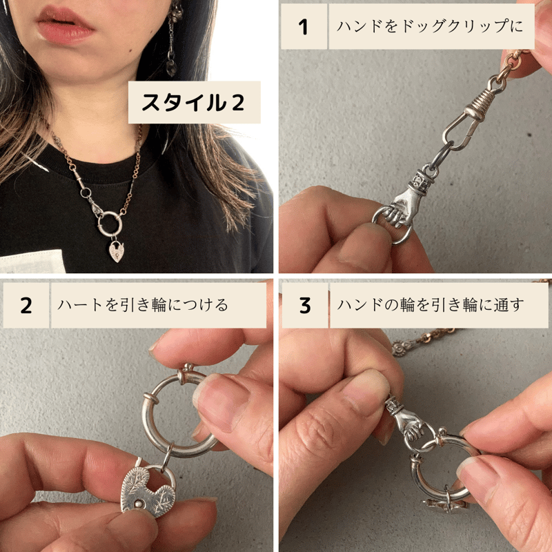 pearl✕mix beadsネックレス パール ビーズ チェーン ミックス ネックレス / PEARL BEAD