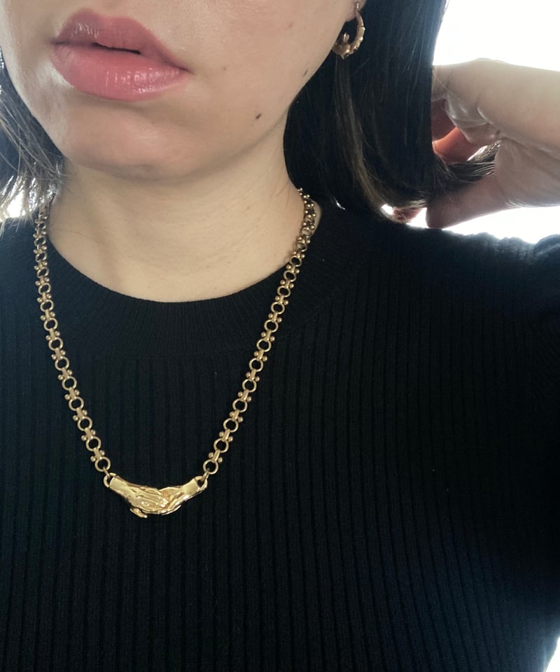 オリジナルネックレス（シェイクハンド VG-2） | Hands Tell You｜心