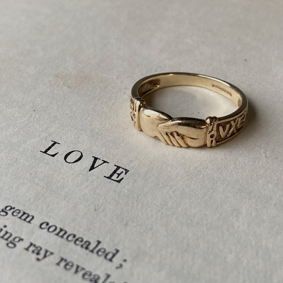 【コメントにてお値下交渉◎】ゴールドリング フェデリング（ゴールド） | Hands Tell You｜心くすぐる