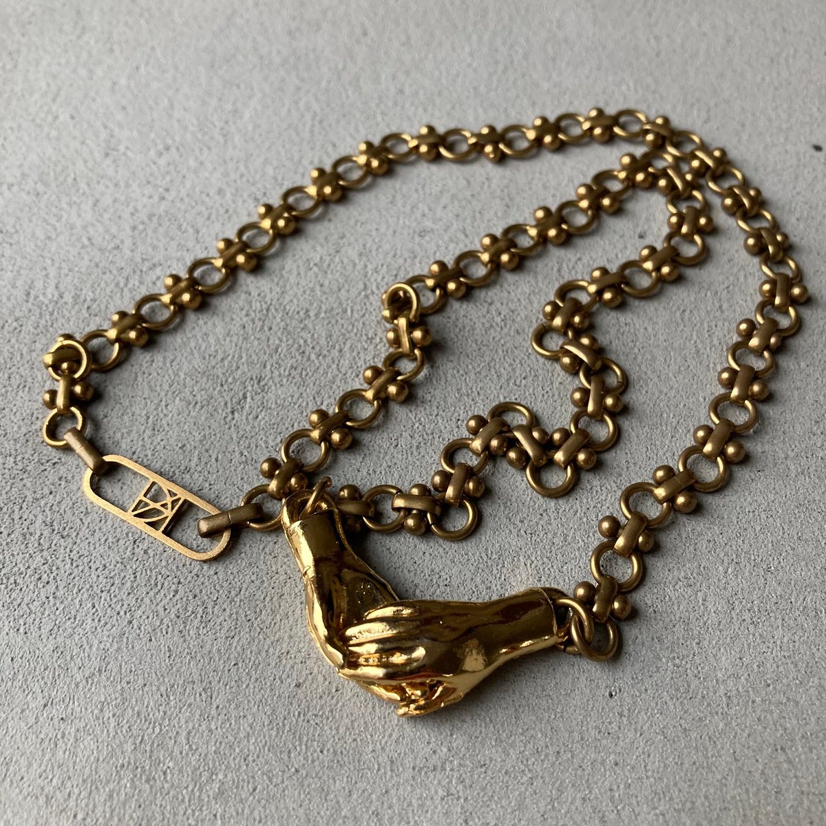 オリジナルネックレス（シェイクハンド VG-2） | Hands Tell You｜心