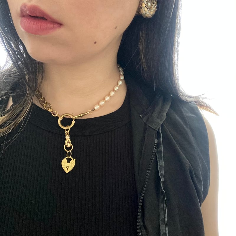 cross pearl mixネックレス Mパールミックスチェーンネックレス｜WEGO（ウィゴー） – WEGO