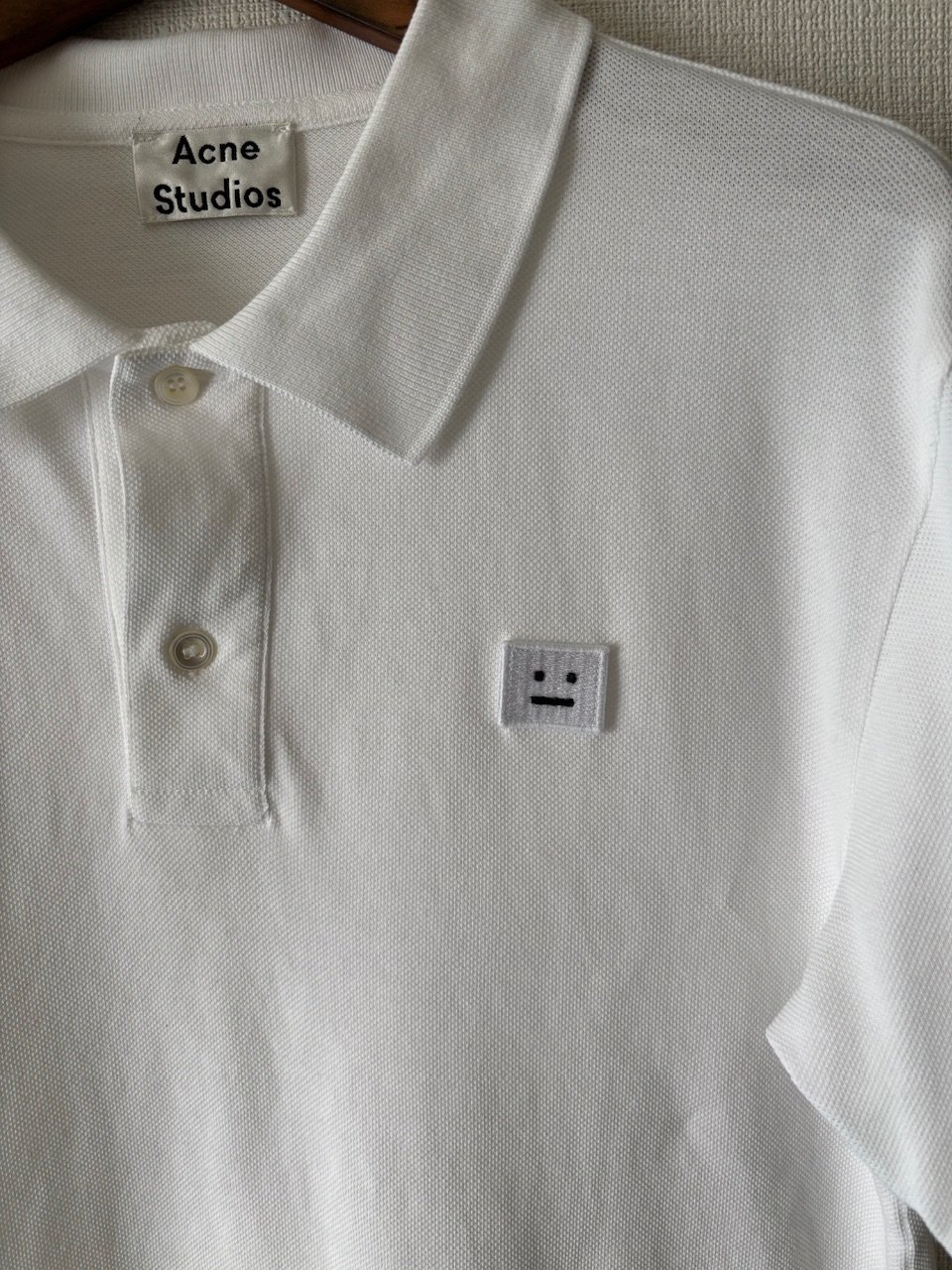 Acne Studios Logo patch Polo-shirts | Repoussoi