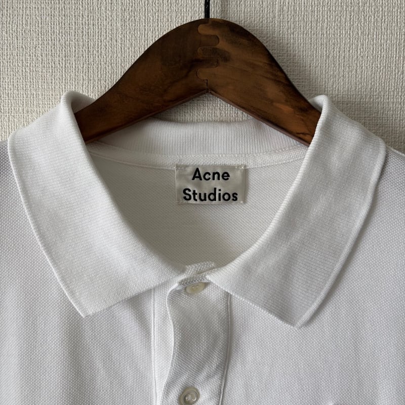 Acne Studios Logo patch Polo-shirts | Repoussoi