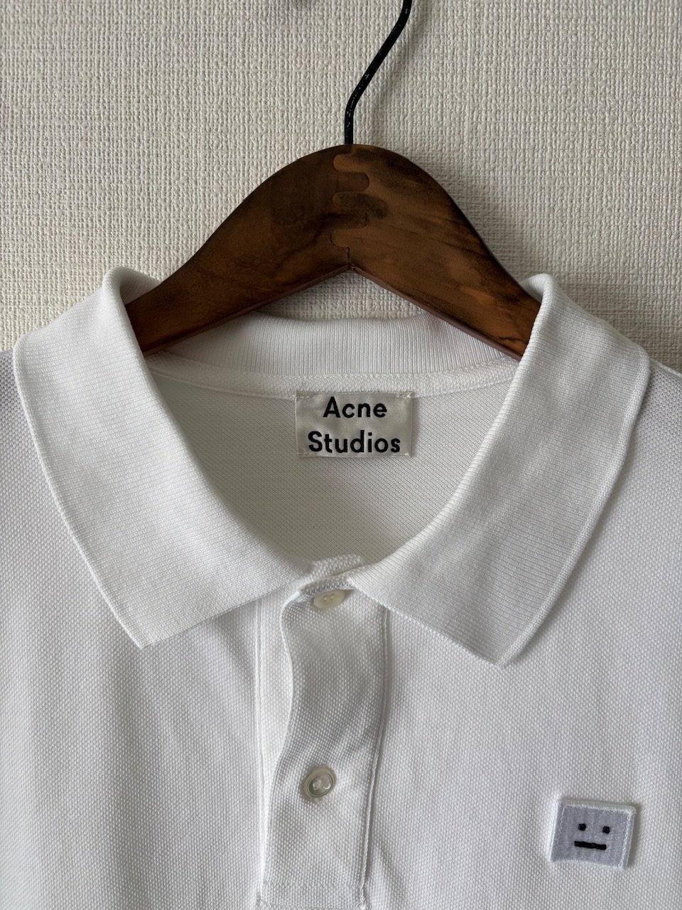 Acne Studios Logo patch Polo-shirts | Repoussoi