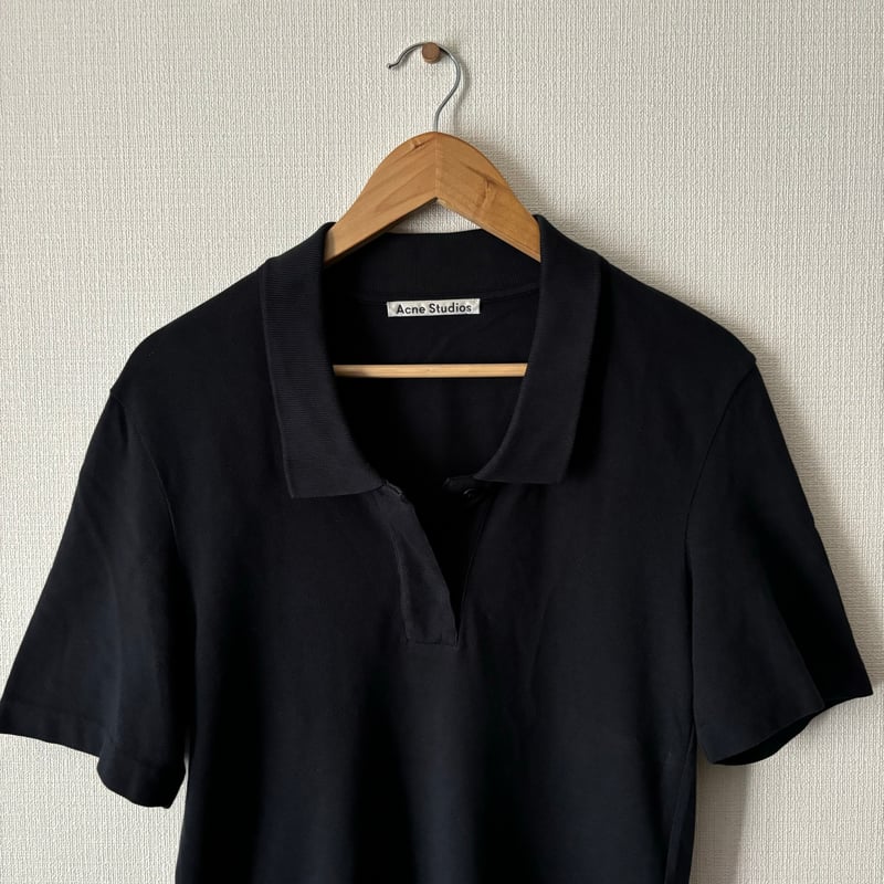 acne studios ポロシャツ　シャツ Acne StudiosアクネストゥディオスBubble Logo Poloポロシャツ