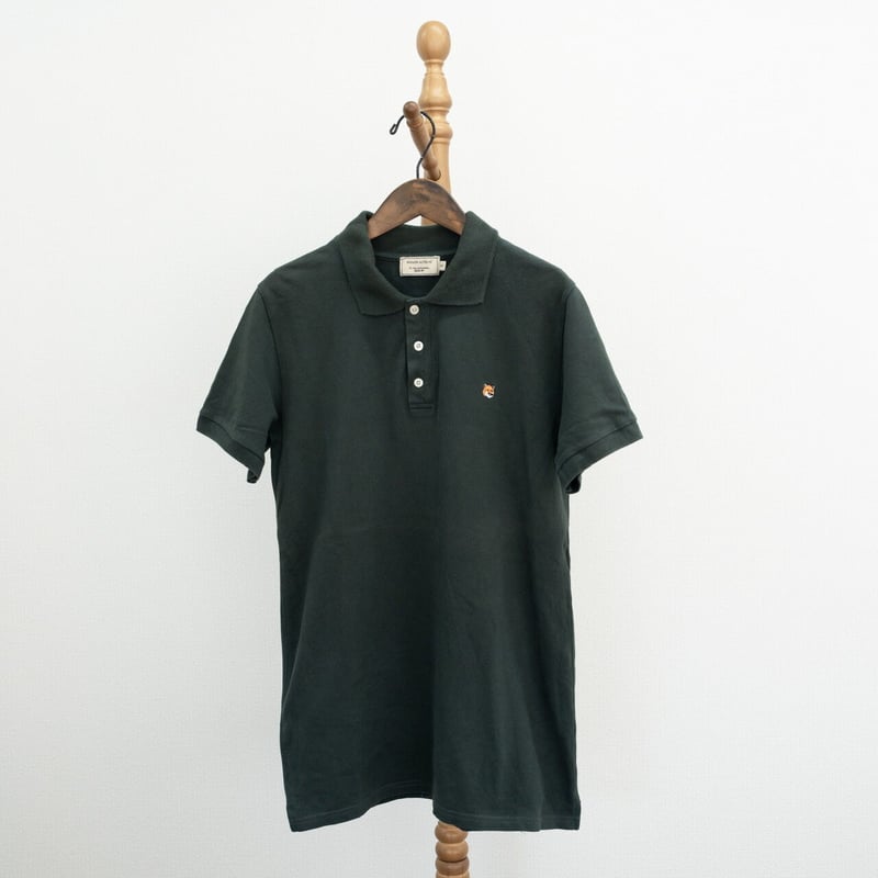 MASION KITSUNE Fox patch polo shirts | Repousso