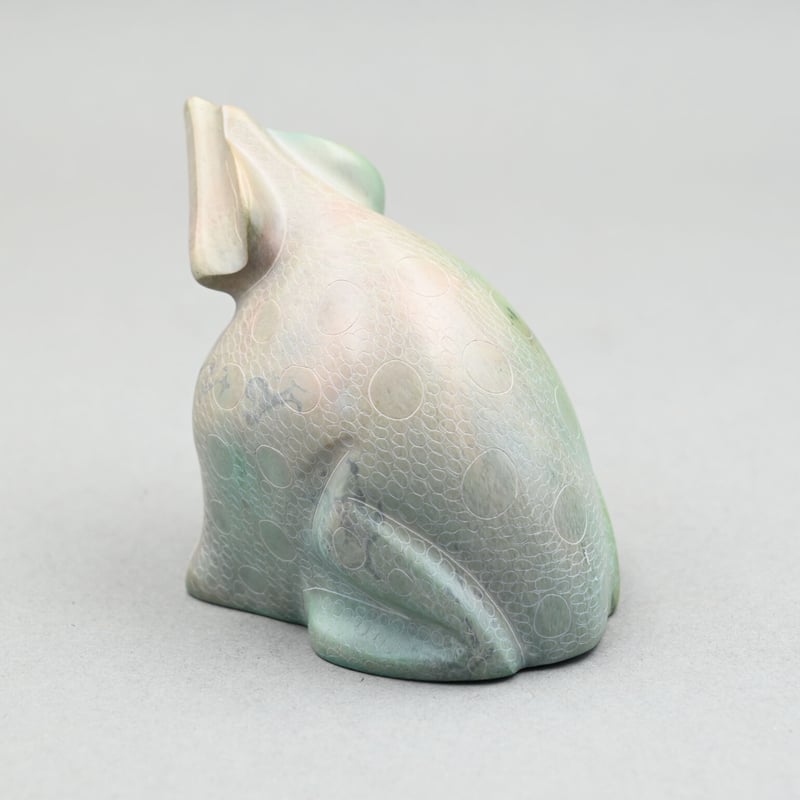 ソープストーン カエル【040124002】 | Makonde Art Museum SHOP