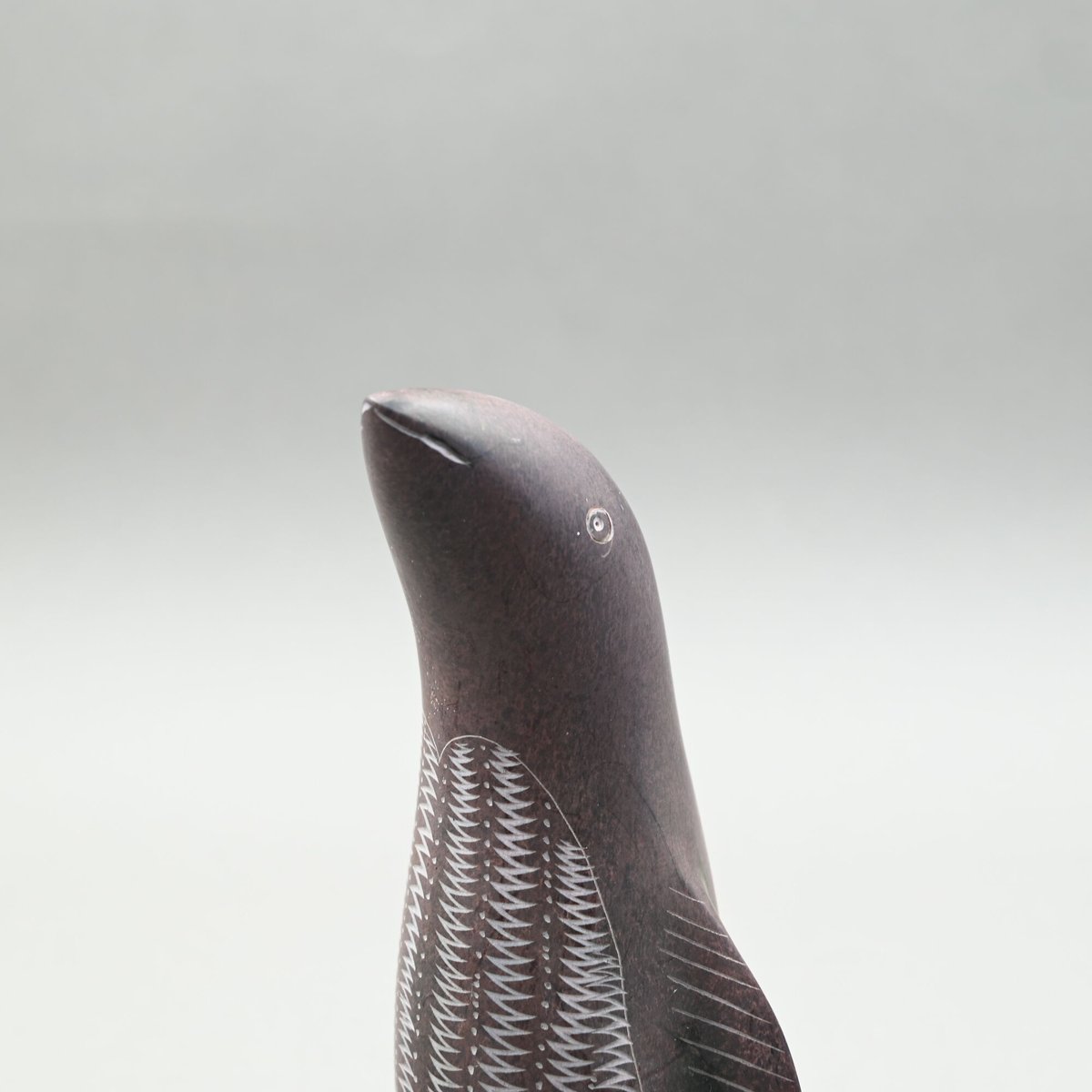 ソープストーン ペンギン【040123001】 | Makonde Art Museum SHOP