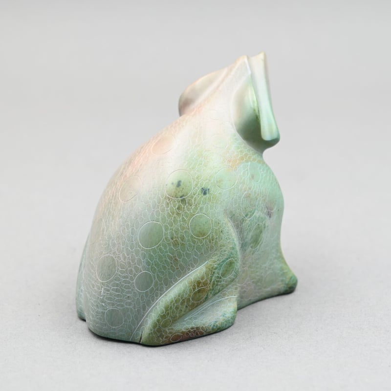 ソープストーン カエル【040124002】 | Makonde Art Museum SHOP