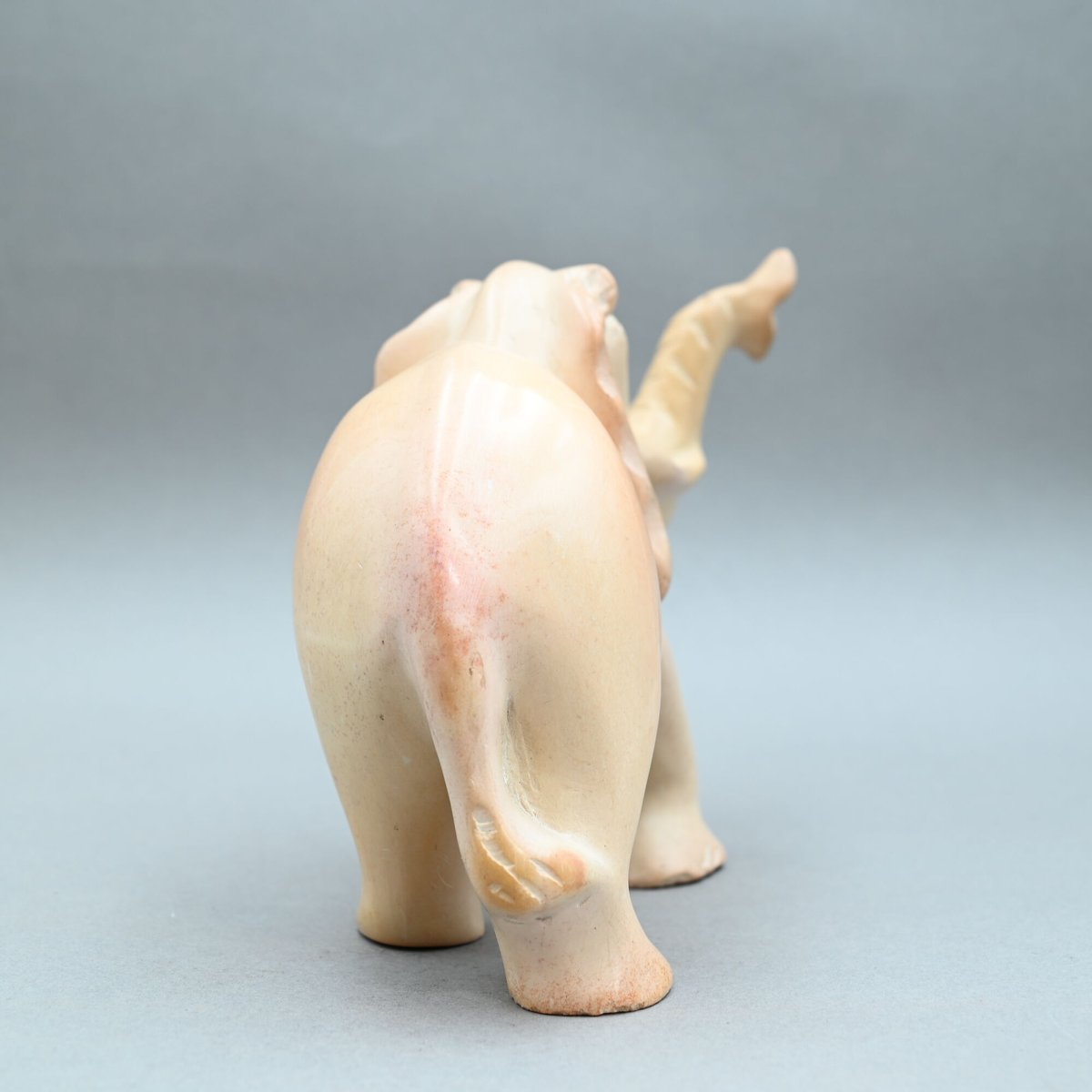 Thorn arts  ソープストーン 熊　置物　カナダ Vintage Thorn Arts Bear Carved Sculpture Soapstone Signed