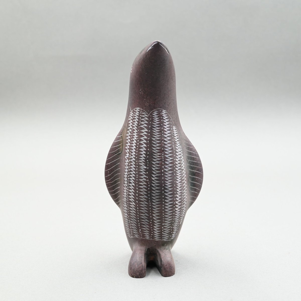 ソープストーン ペンギン【040123001】 | Makonde Art Museum SHOP