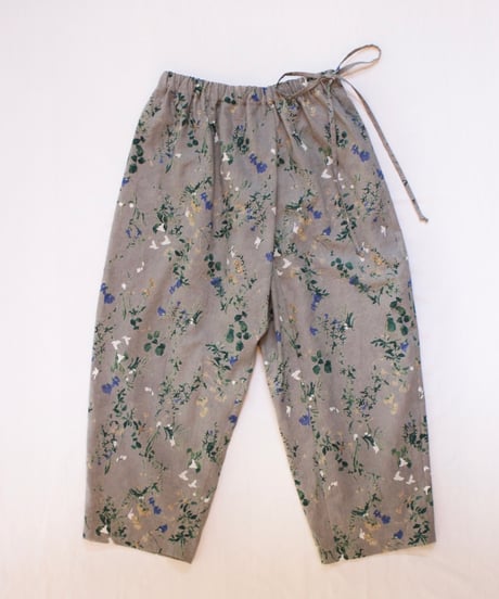 flower wrap pants
