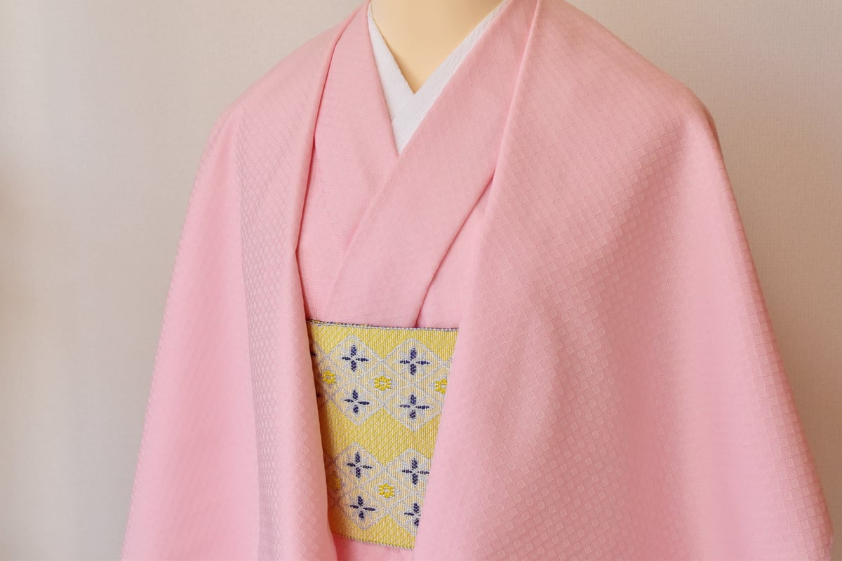 ☆春分の日価格☆ KIPPE ピンク ストライプ 木綿着物 米沢木綿　トール fit=scale-down,w=1200