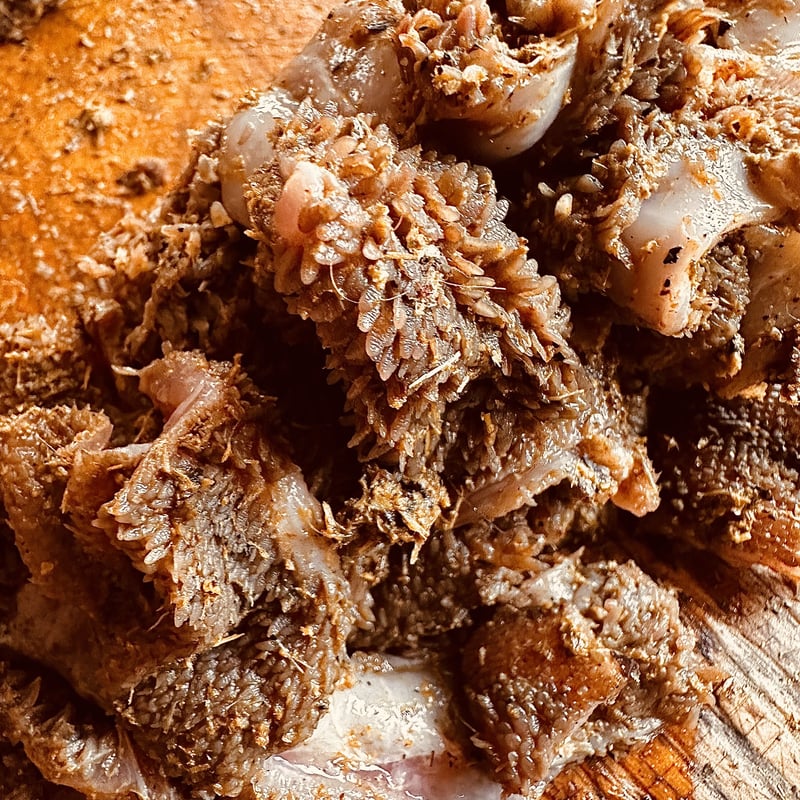 鹿🦌の胃 生グリーントライプ 100g (ペット用) | ジビエ商店 かやき