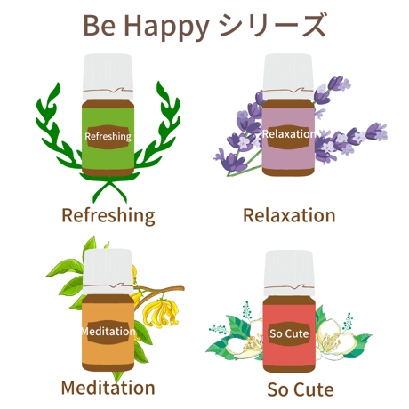 Be Happy シリーズ 「モニター商品」  4種類