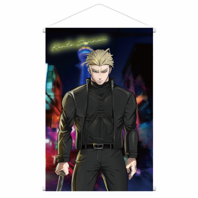 天王寺組】陣内賢斗 ネオンナイト B2タペストリー | ヒューマンバグ